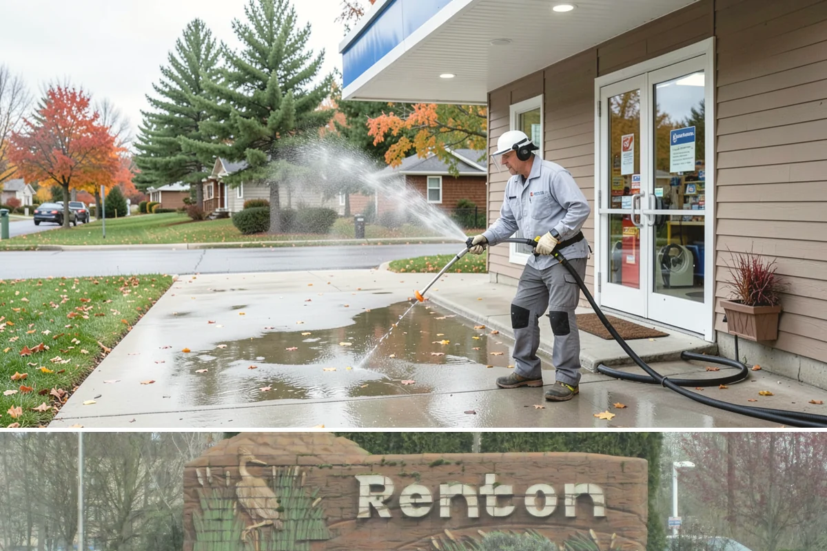 Glass Restoration Cleaning in Renton, King County, WA - Restoration can be done year-round, though drier weather helps products dwell and rinse cleanly.