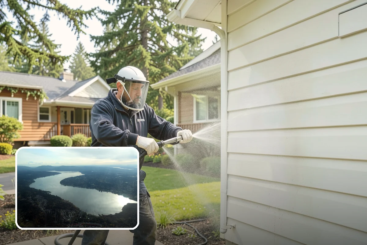 Glass Restoration Cleaning in Sammamish, King County, WA - Lifts layered mineral buildup ordinary washing leaves