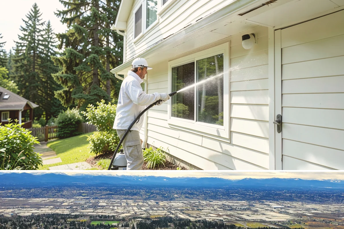 Glass Restoration Cleaning in SeaTac, King County, WA - Restoration can be done year-round, though drier weather helps products dwell and rinse cleanly.