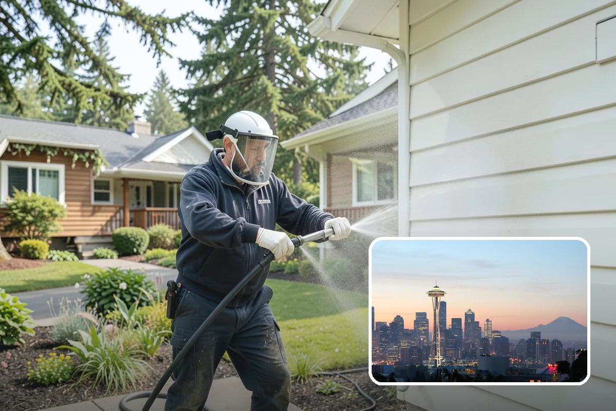Glass Restoration Cleaning in Seattle, King County, WA - Lifts layered mineral buildup ordinary washing leaves