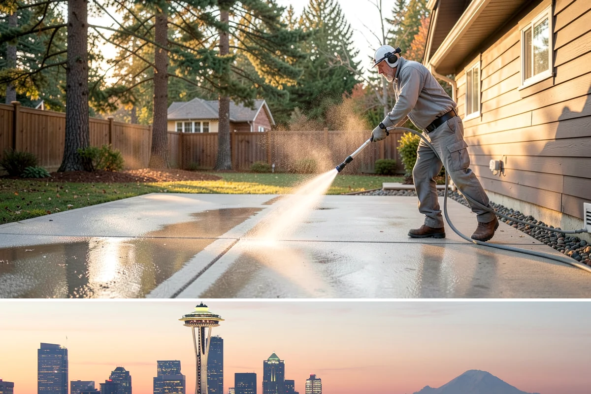 Glass Restoration Cleaning in Seattle, King County, WA - Restoration can be done year-round, though drier weather helps products dwell and rinse cleanly.