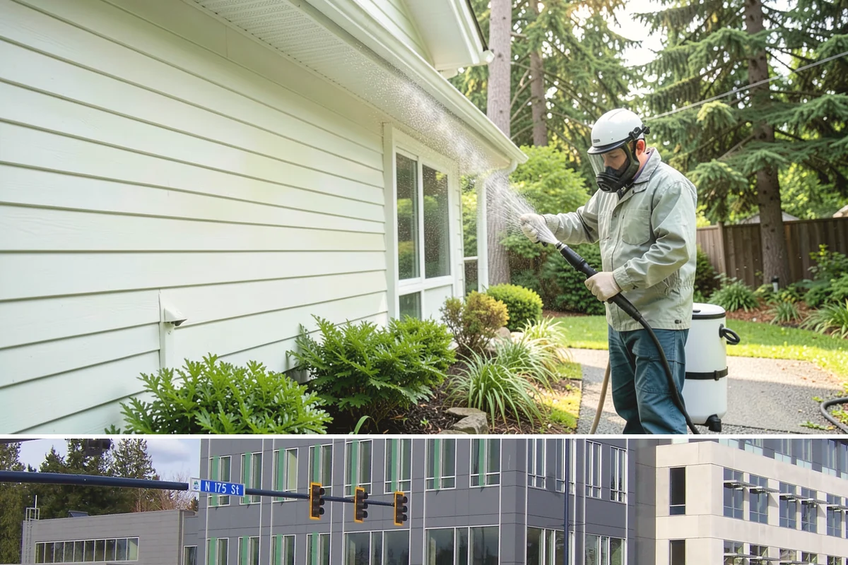 Glass Restoration Cleaning in Shoreline, King County, WA - Restoration can be done year-round, though drier weather helps products dwell and rinse cleanly.
