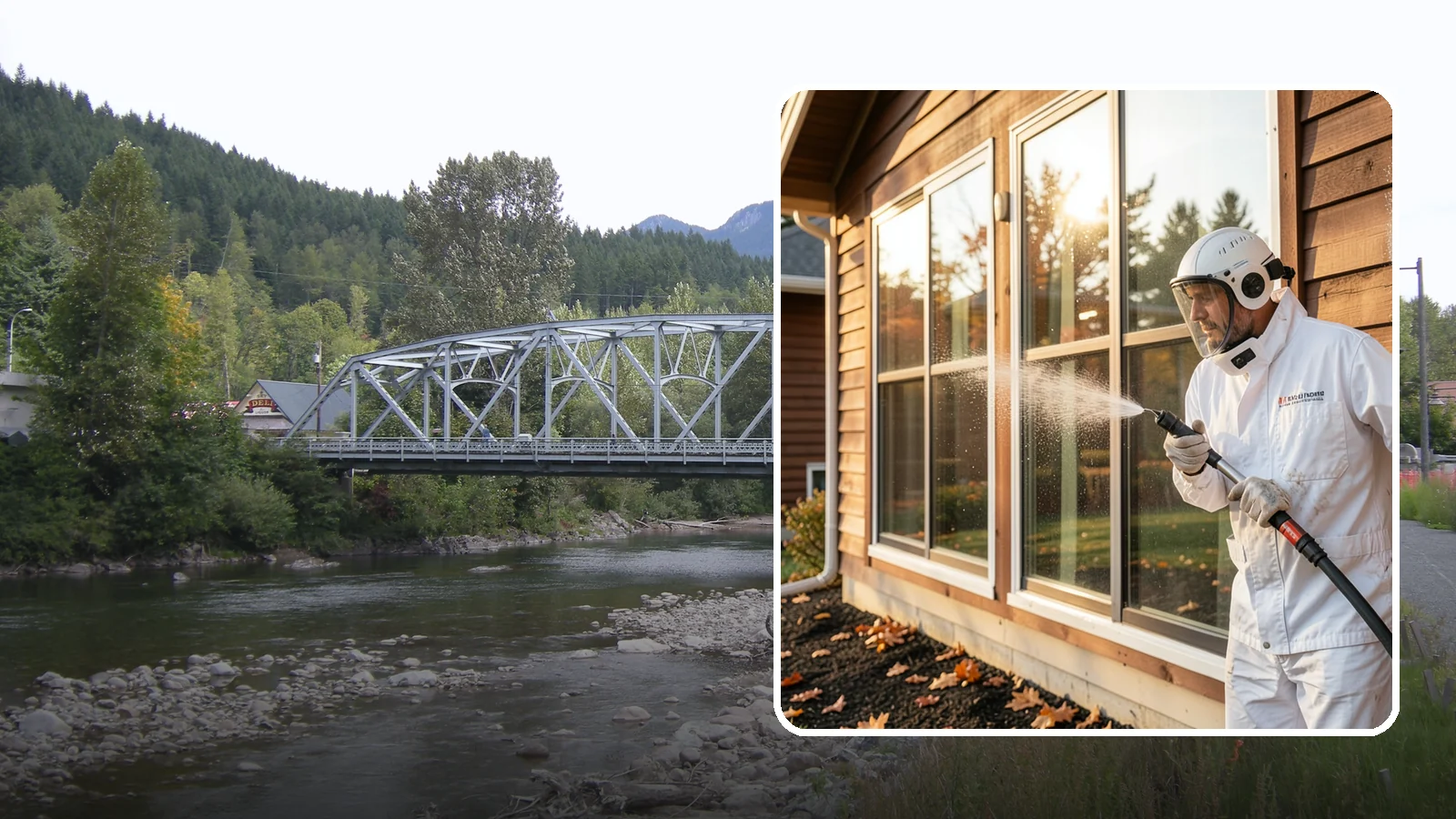Glass Restoration Cleaning in Skykomish, King County, WA - Intensive restoration for neglected glass, lifting layered mineral buildup and staining that ordinary washing can't remove.