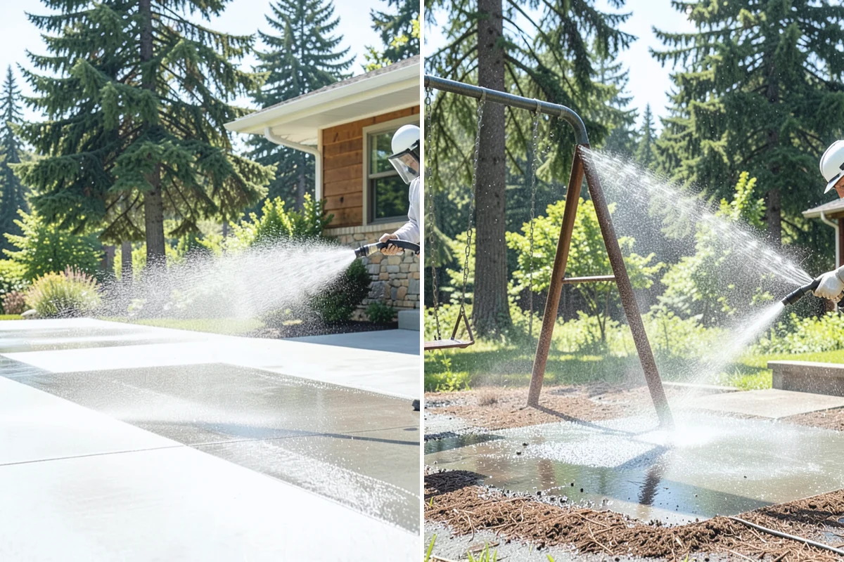 Glass Restoration Cleaning in South Prairie, Pierce County, WA - Evaluate the type and depth of the staining