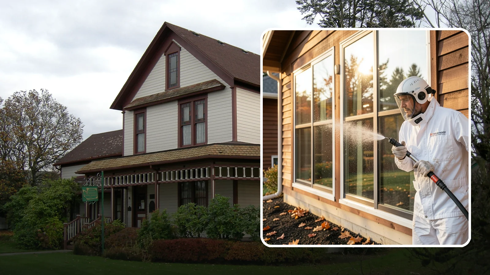 Glass Restoration Cleaning in Sumner, Pierce County, WA - Intensive restoration for neglected glass, lifting layered mineral buildup and staining that ordinary washing can't remove.