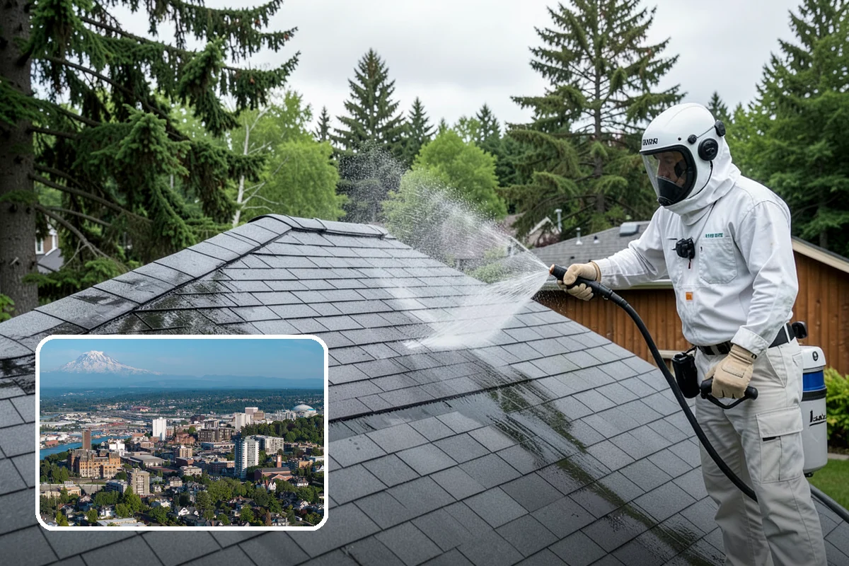 Glass Restoration Cleaning in Tacoma, Pierce County, WA - Lifts layered mineral buildup ordinary washing leaves