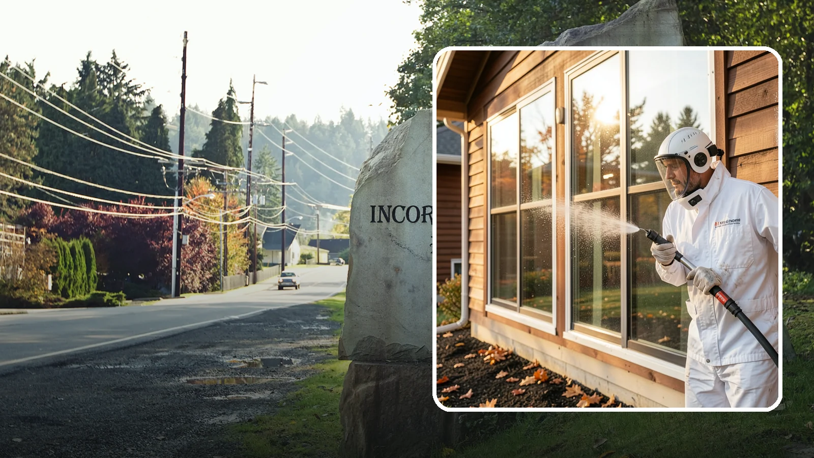 Glass Restoration Cleaning in Wilkeson, Pierce County, WA - Intensive restoration for neglected glass, lifting layered mineral buildup and staining that ordinary washing can't remove.