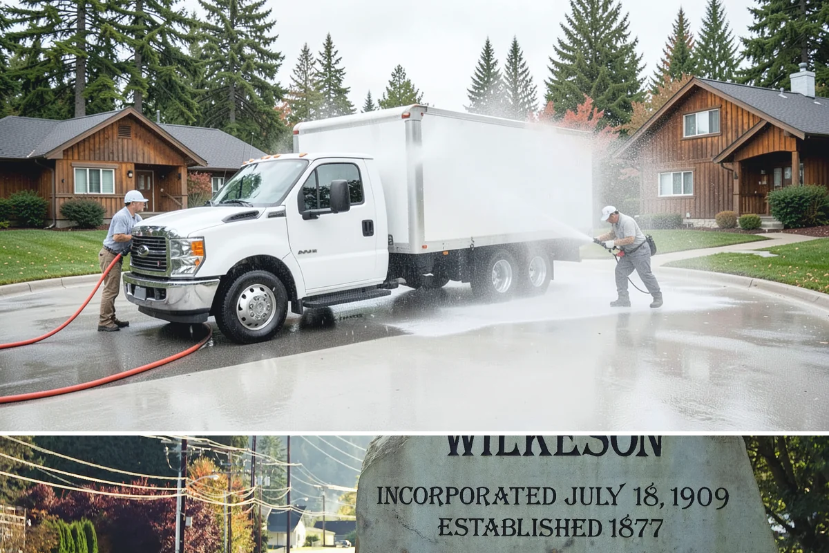 Glass Restoration Cleaning in Wilkeson, Pierce County, WA - Restoration can be done year-round, though drier weather helps products dwell and rinse cleanly.