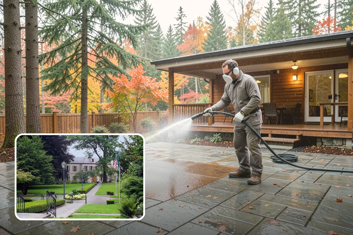 Glass Restoration Cleaning in Woodinville, King County, WA - Lifts layered mineral buildup ordinary washing leaves