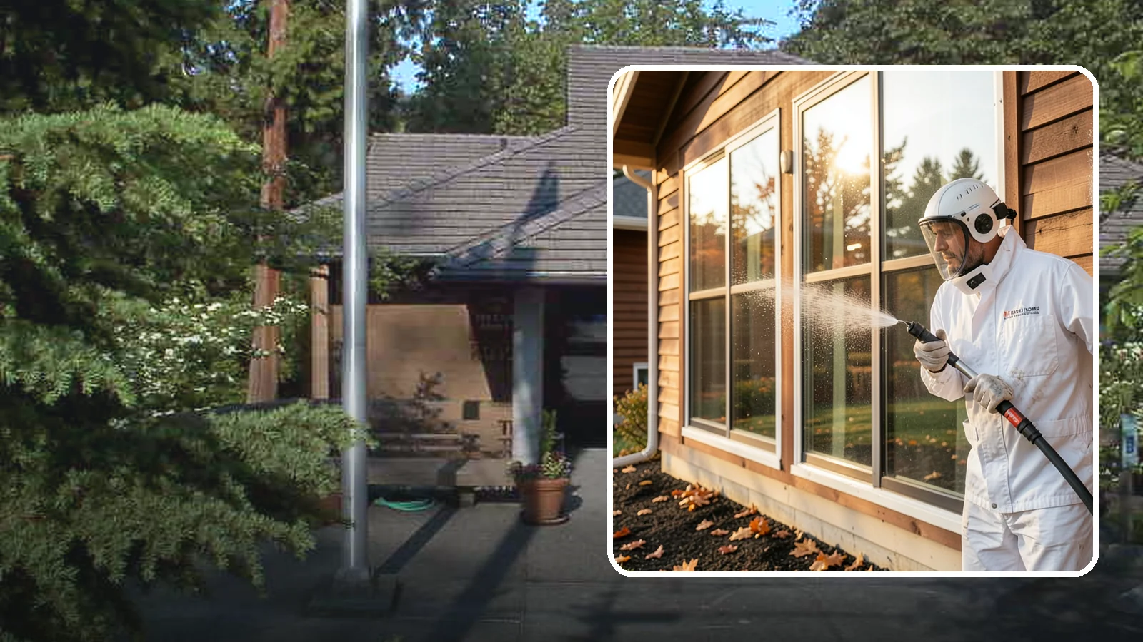 Glass Restoration Cleaning in Yarrow Point, King County, WA - Intensive restoration for neglected glass, lifting layered mineral buildup and staining that ordinary washing can't remove.