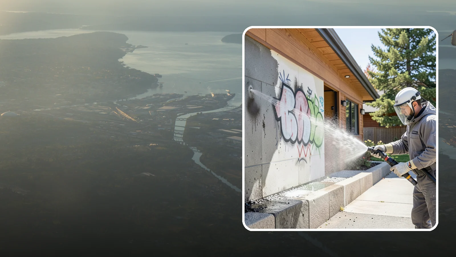 Graffiti Abatement Program in Fife, Pierce County, WA - A recurring graffiti-removal program for commercial properties that erases tags fast from walls, signage, and hardscapes across...