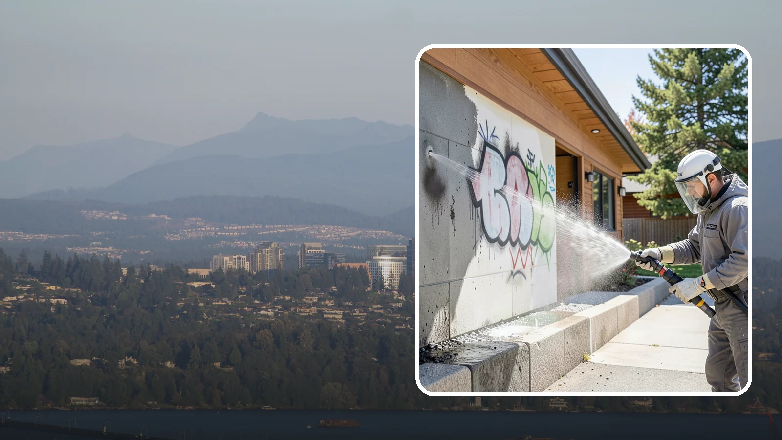 Graffiti Abatement Program in Medina, King County, WA - A recurring graffiti-removal program for commercial properties that erases tags fast from walls, signage, and hardscapes across...