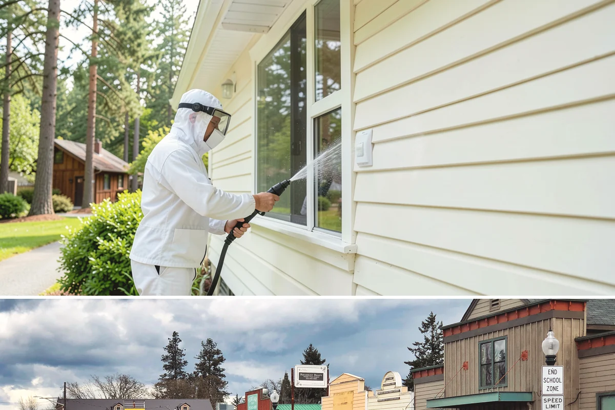 Graffiti Abatement Program in Roy, Pierce County, WA - Graffiti abatement runs year-round, with the fastest response critical in winter when rain drives paint deeper into porous...