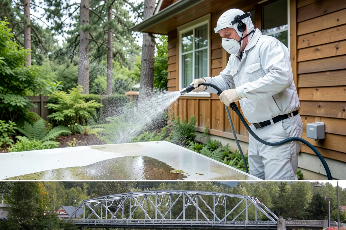 Graffiti Abatement Program in Skykomish, King County, WA - Graffiti abatement runs year-round, with the fastest response critical in winter when rain drives paint deeper into porous...