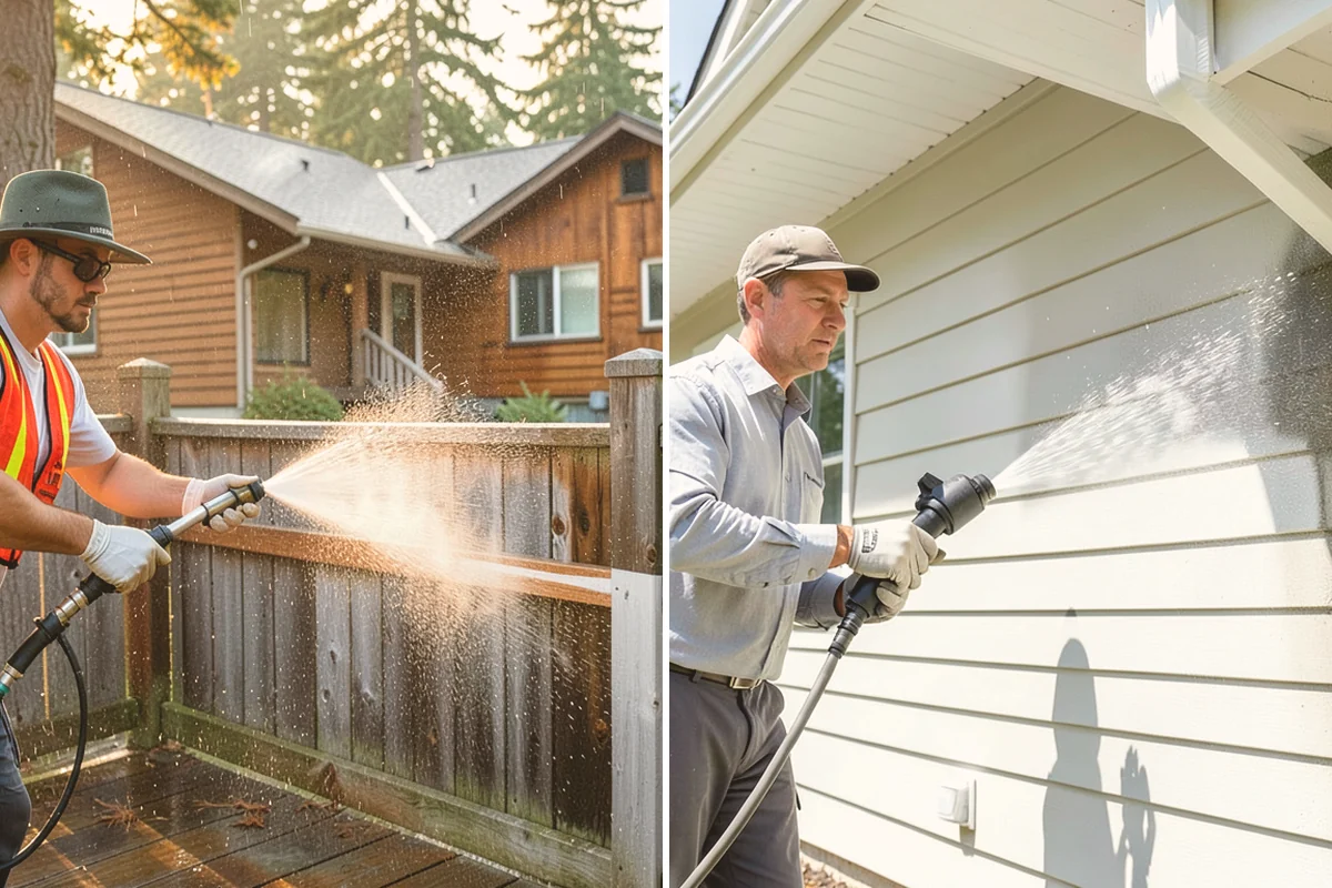 Graffiti Removal in Algona, King County, WA - Identify the substrate and paint type