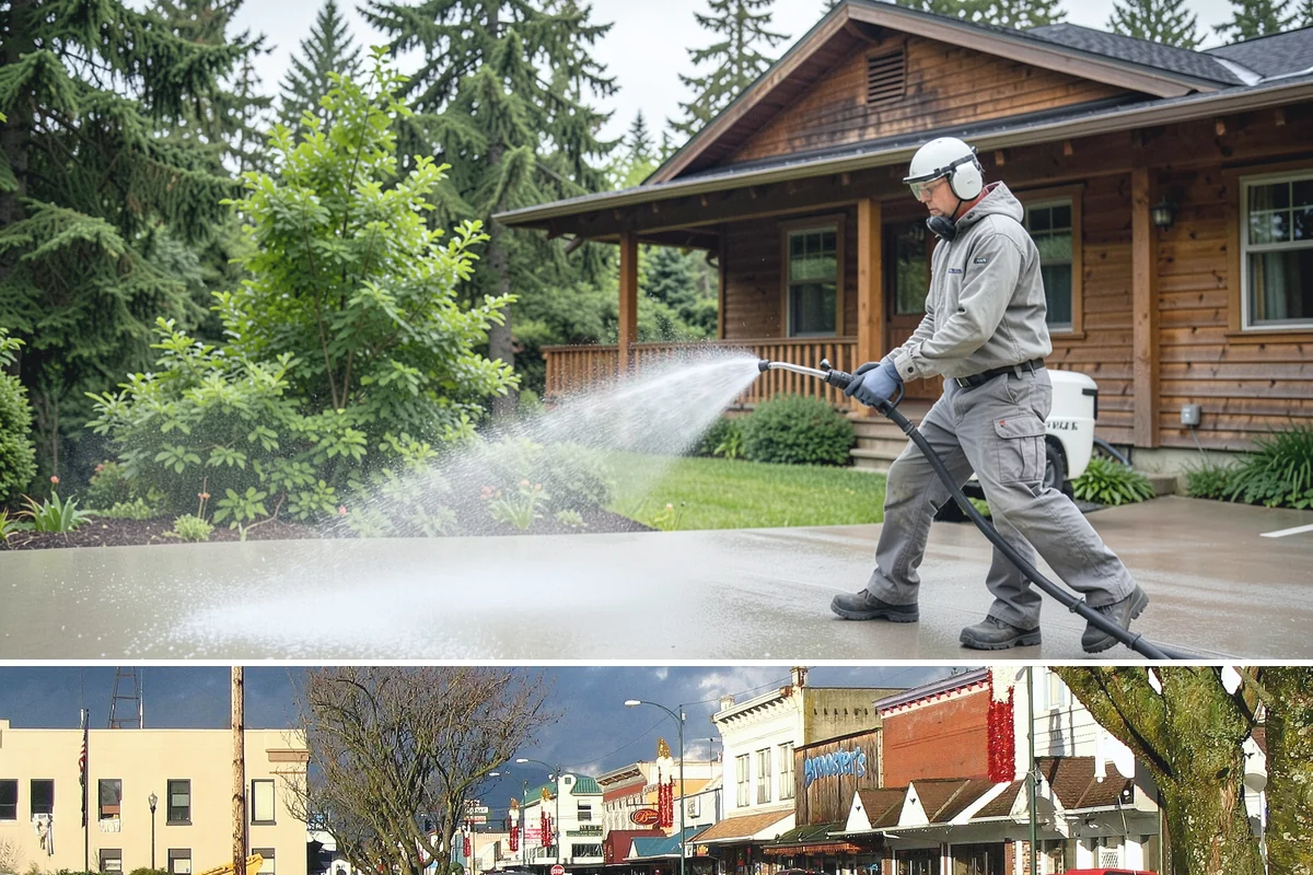 Graffiti Removal in Arlington, Snohomish County, WA - Graffiti should be removed as soon as it appears in any season, though warmer, drier days speed up solvent action.