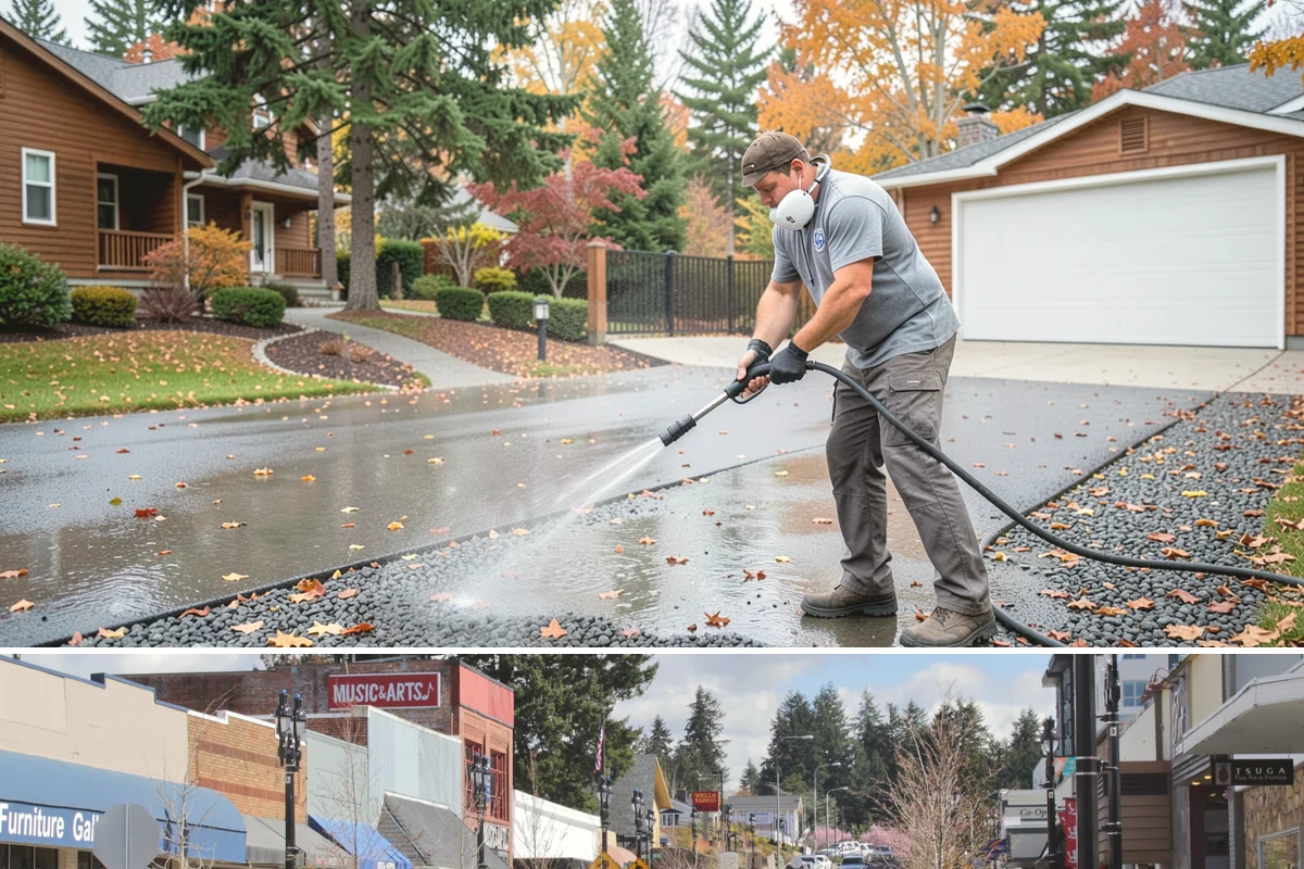 Graffiti Removal in Bothell, King County, WA - Graffiti should be removed as soon as it appears in any season, though warmer, drier days speed up solvent action.
