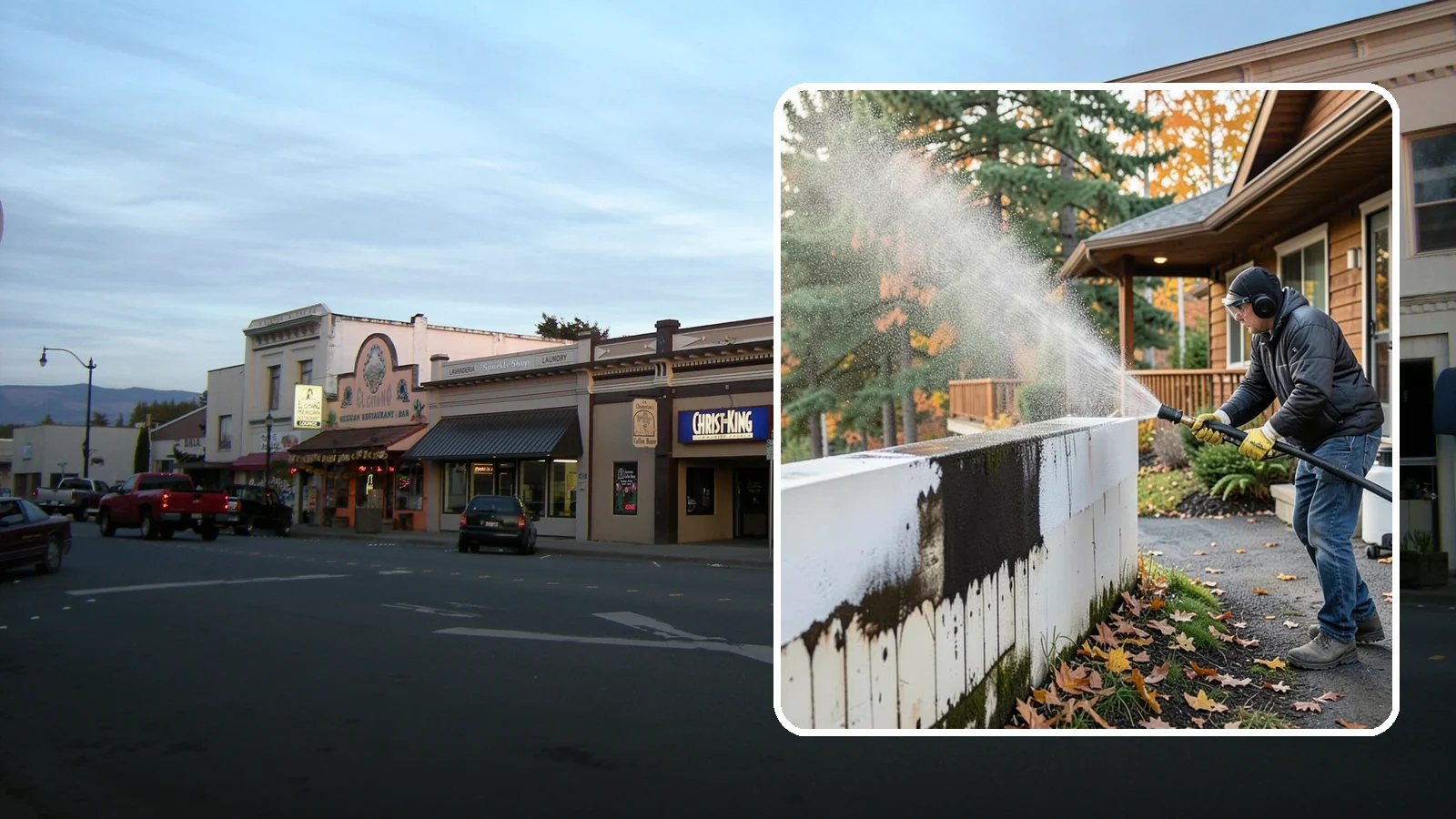 Graffiti Removal in Burlington, Skagit County, WA - We remove graffiti from Washington buildings and surfaces quickly before it invites more vandalism.