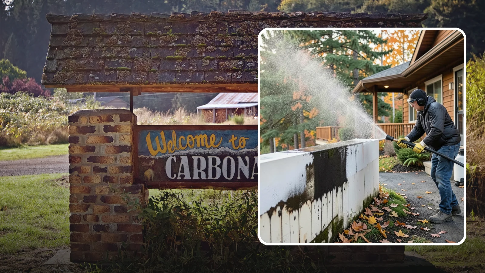Graffiti Removal in Carbonado, Pierce County, WA - We remove graffiti from Washington buildings and surfaces quickly before it invites more vandalism.