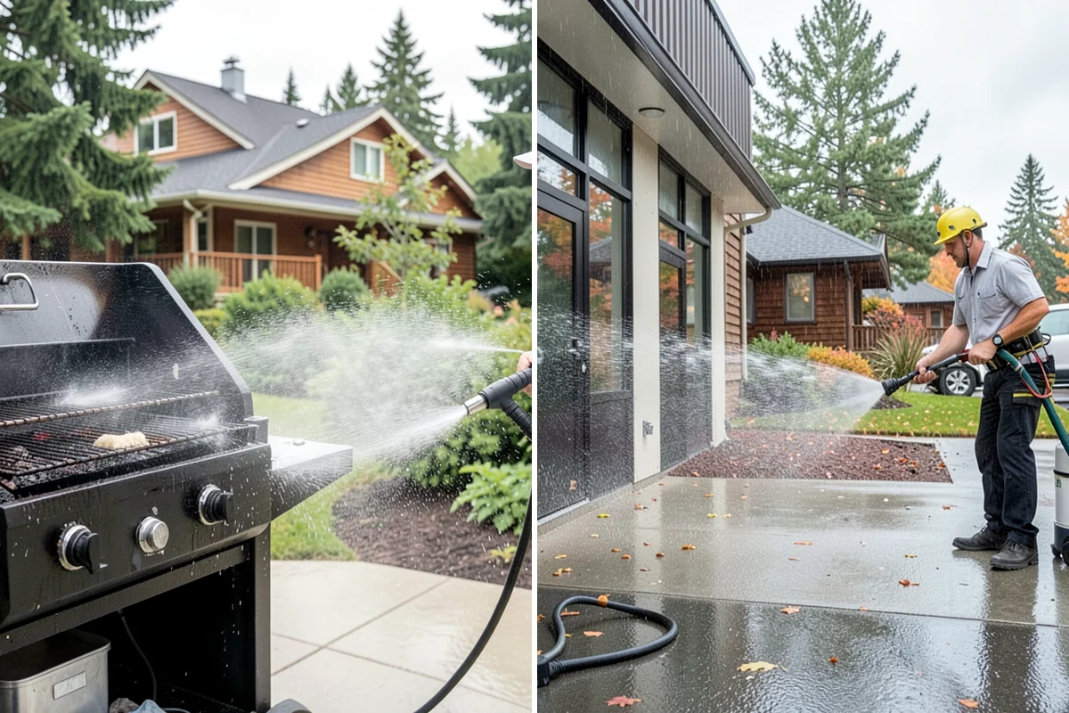 Graffiti Removal in Clyde Hill, King County, WA - Identify the substrate and paint type