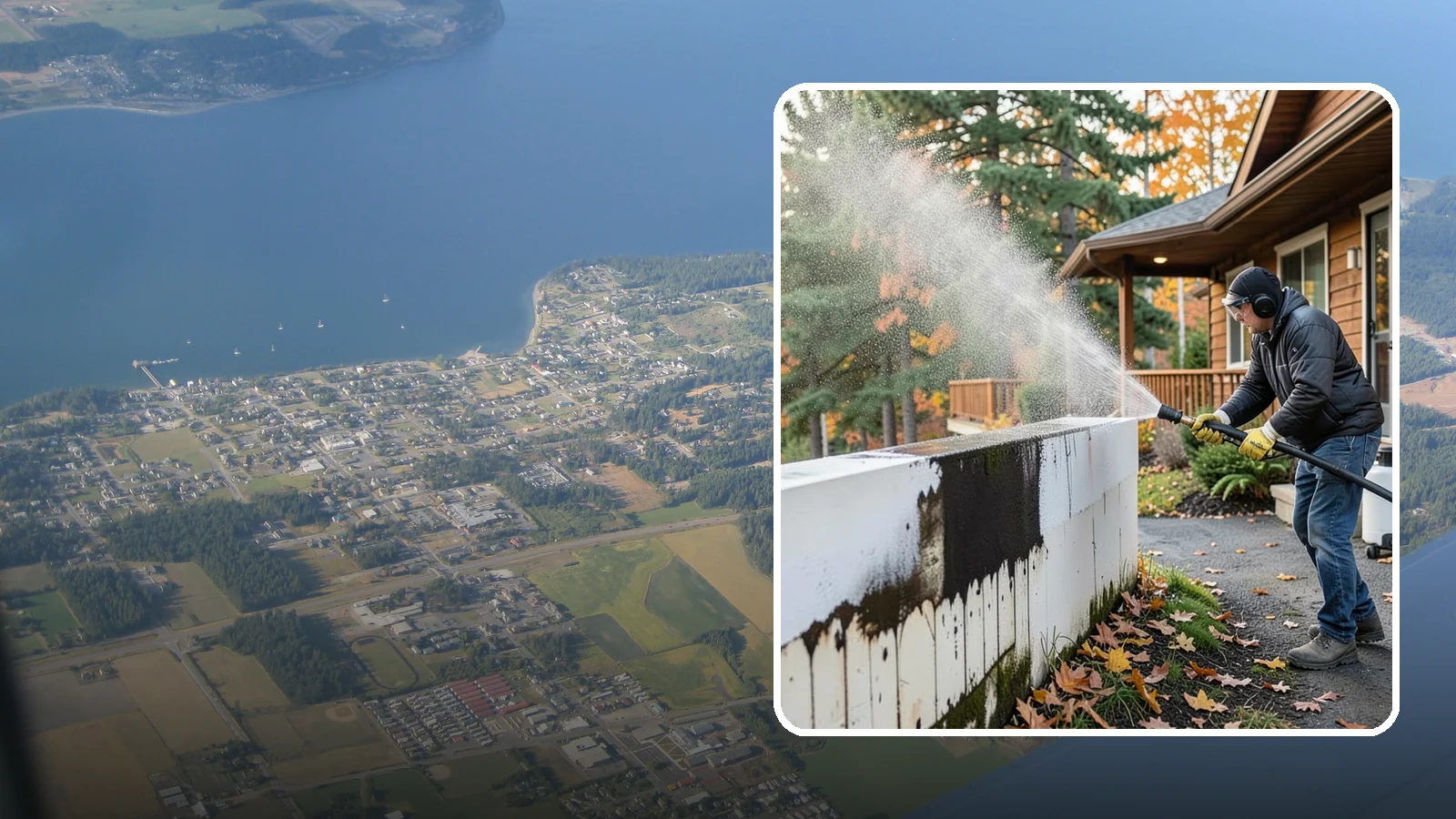Graffiti Removal in Coupeville, Island County, WA - We remove graffiti from Washington buildings and surfaces quickly before it invites more vandalism.