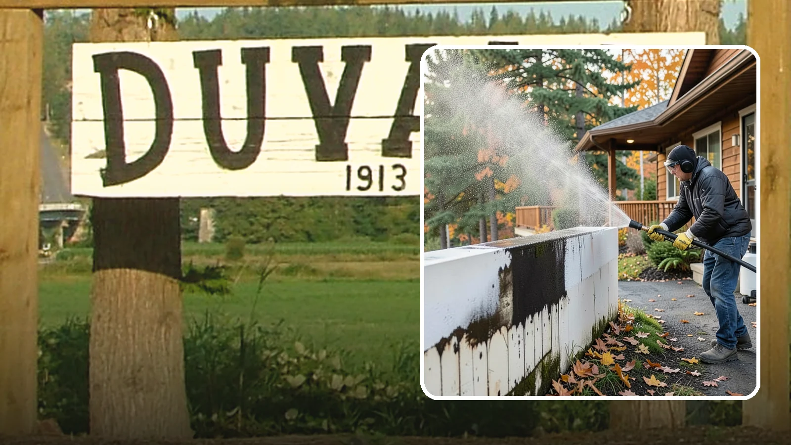 Graffiti Removal in Duvall, King County, WA - We remove graffiti from Washington buildings and surfaces quickly before it invites more vandalism.