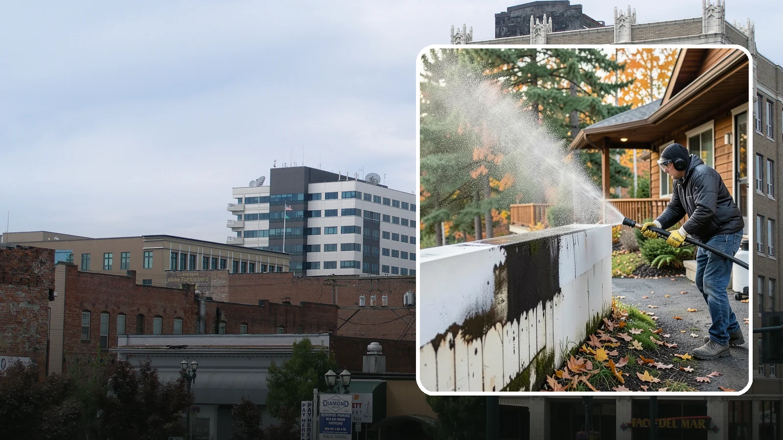 Graffiti Removal in Everett, Snohomish County, WA - We remove graffiti from Washington buildings and surfaces quickly before it invites more vandalism.