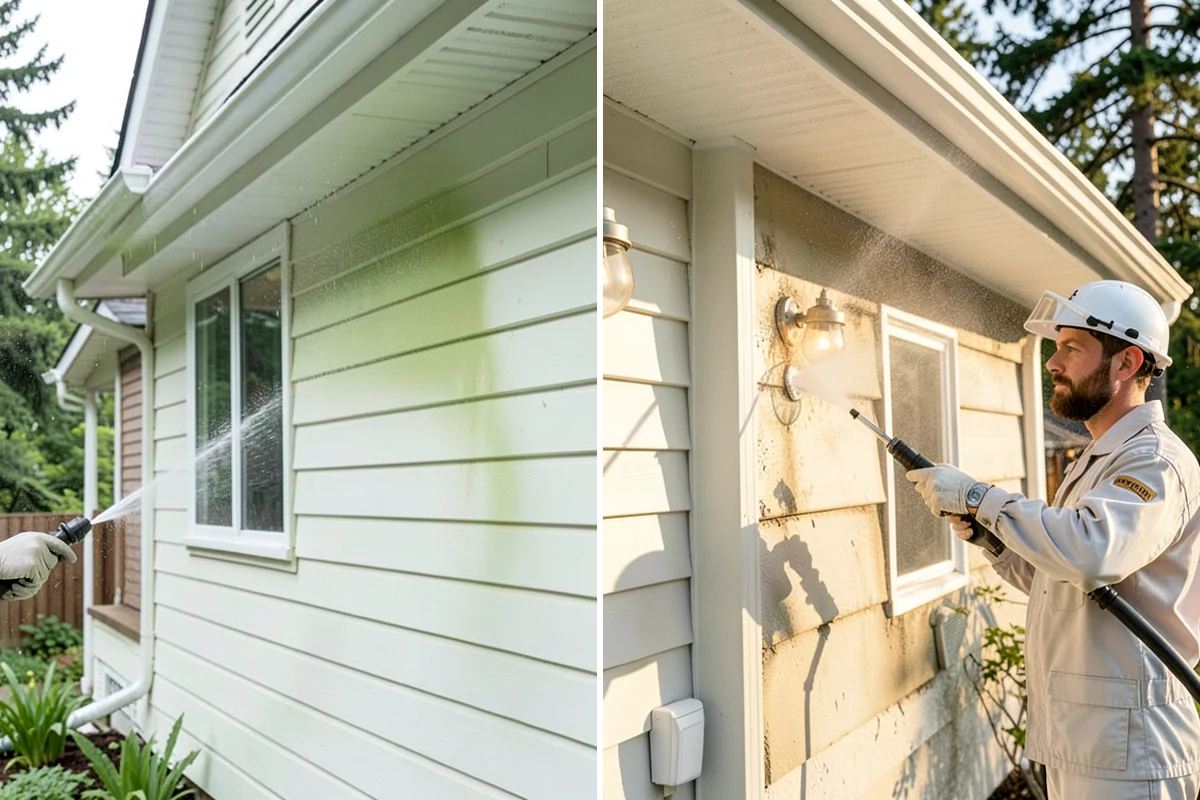 Graffiti Removal in Everett, Snohomish County, WA - Identify the substrate and paint type