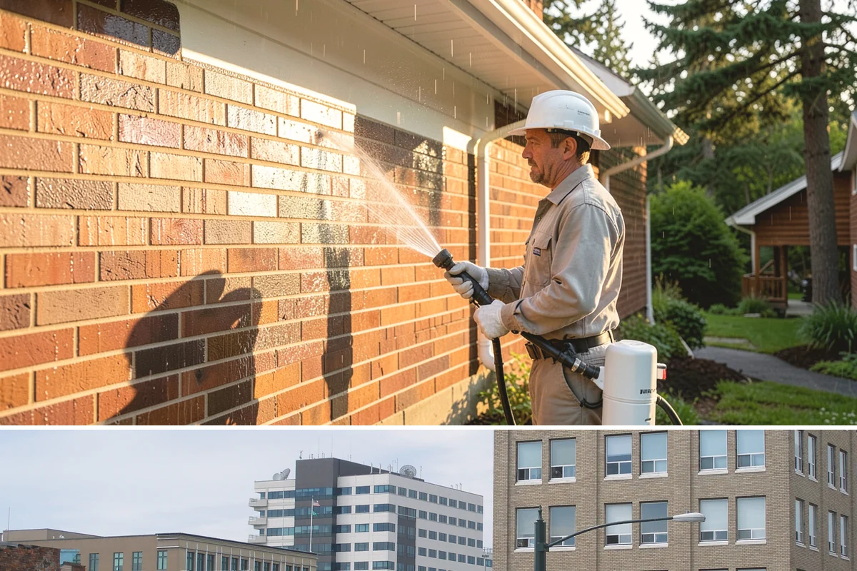 Graffiti Removal in Everett, Snohomish County, WA - Graffiti should be removed as soon as it appears in any season, though warmer, drier days speed up solvent action.