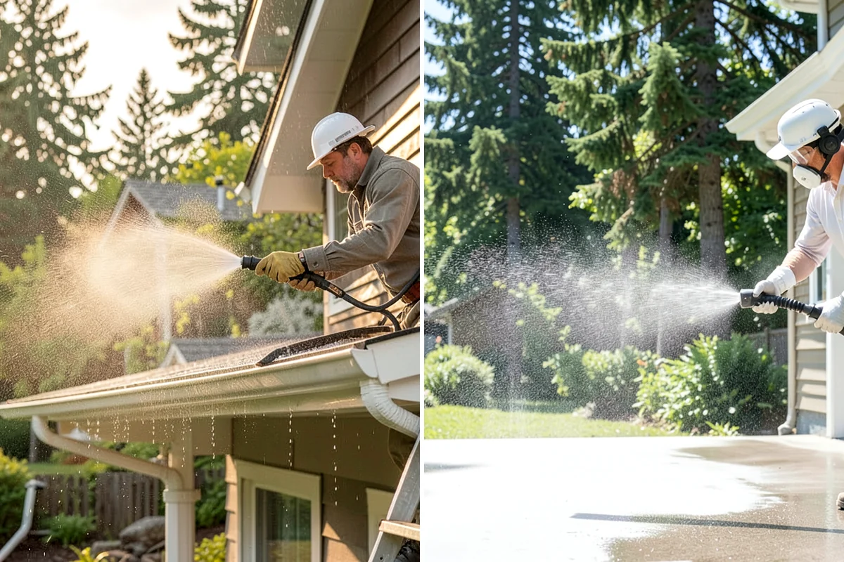 Graffiti Removal in Gig Harbor, Pierce County, WA - Identify the substrate and paint type