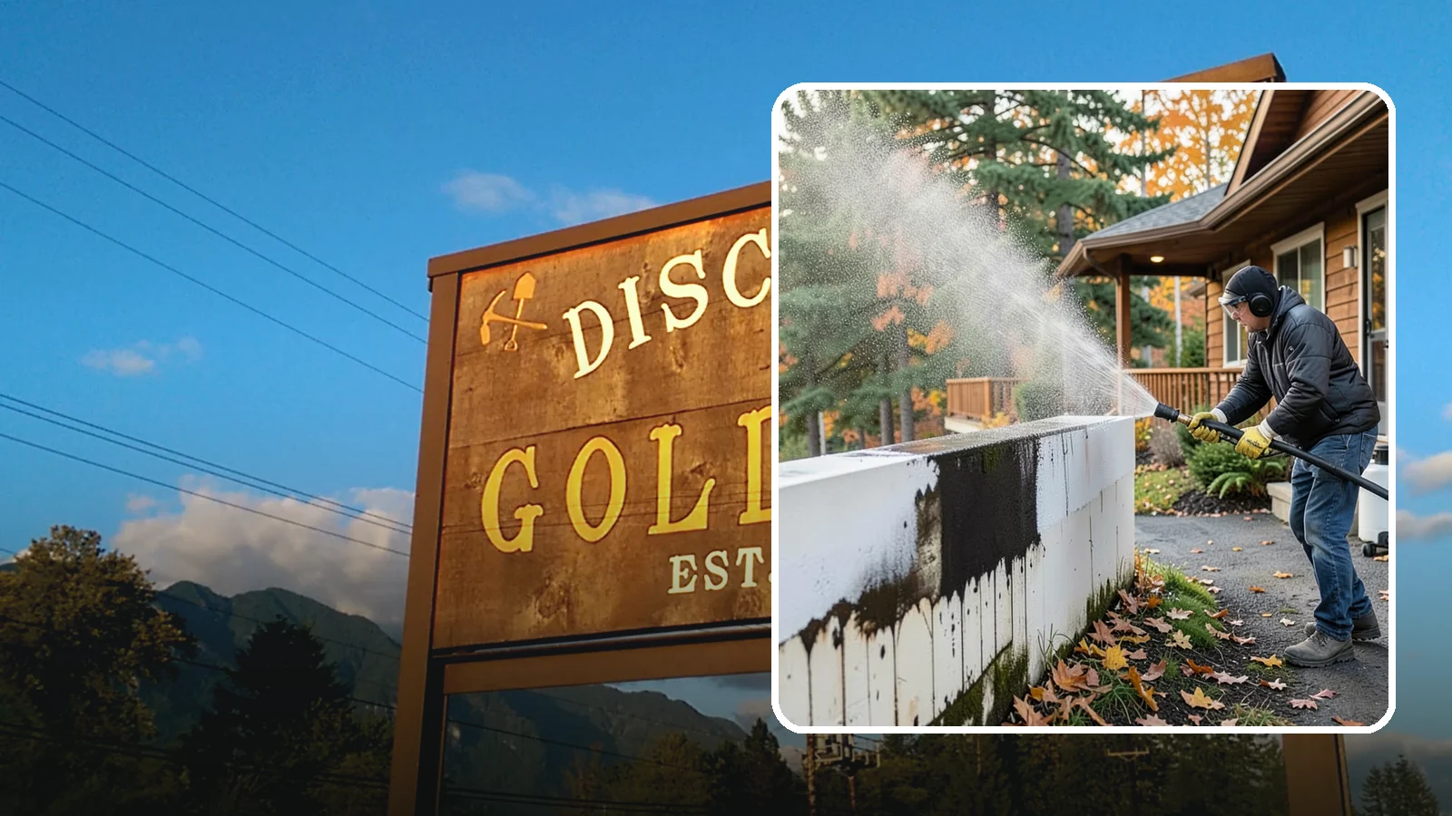Graffiti Removal in Gold Bar, Snohomish County, WA - We remove graffiti from Washington buildings and surfaces quickly before it invites more vandalism.