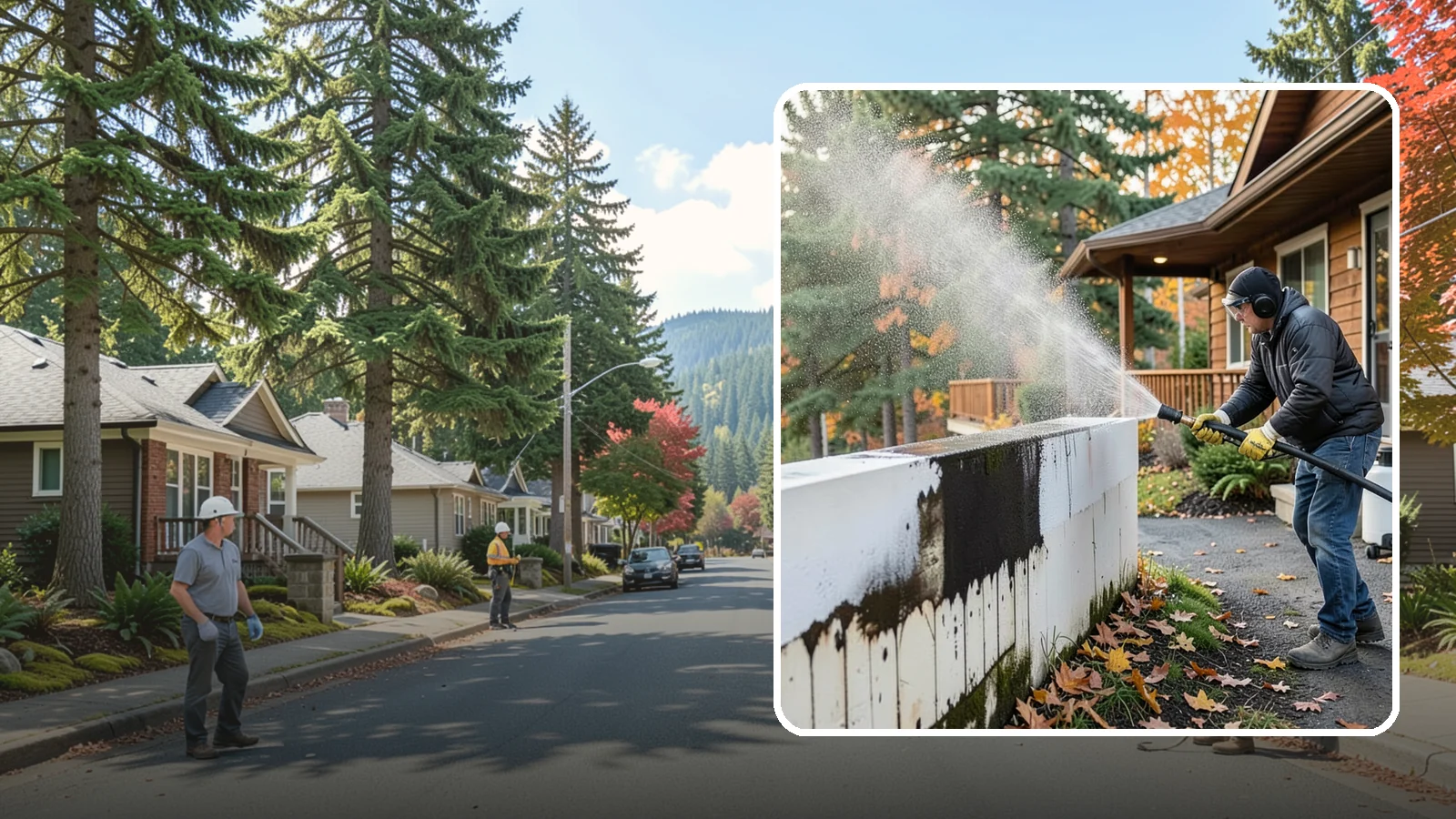 Graffiti Removal in Hunts Point, King County, WA - We remove graffiti from Washington buildings and surfaces quickly before it invites more vandalism.