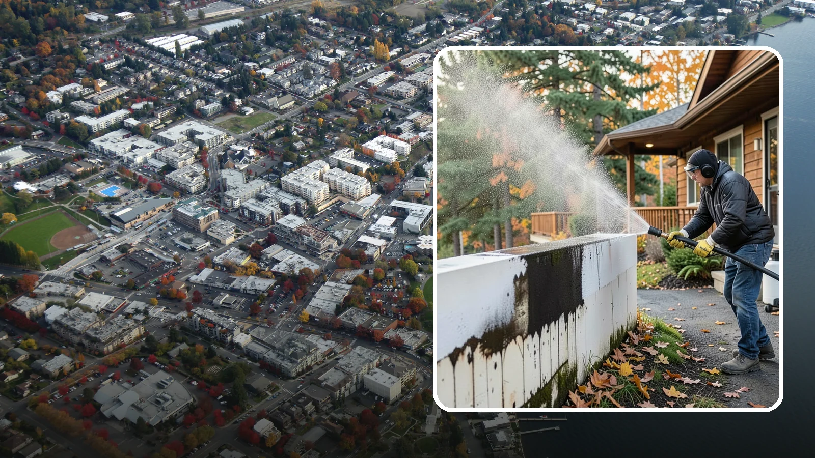 Graffiti Removal in Kirkland, King County, WA - We remove graffiti from Washington buildings and surfaces quickly before it invites more vandalism.