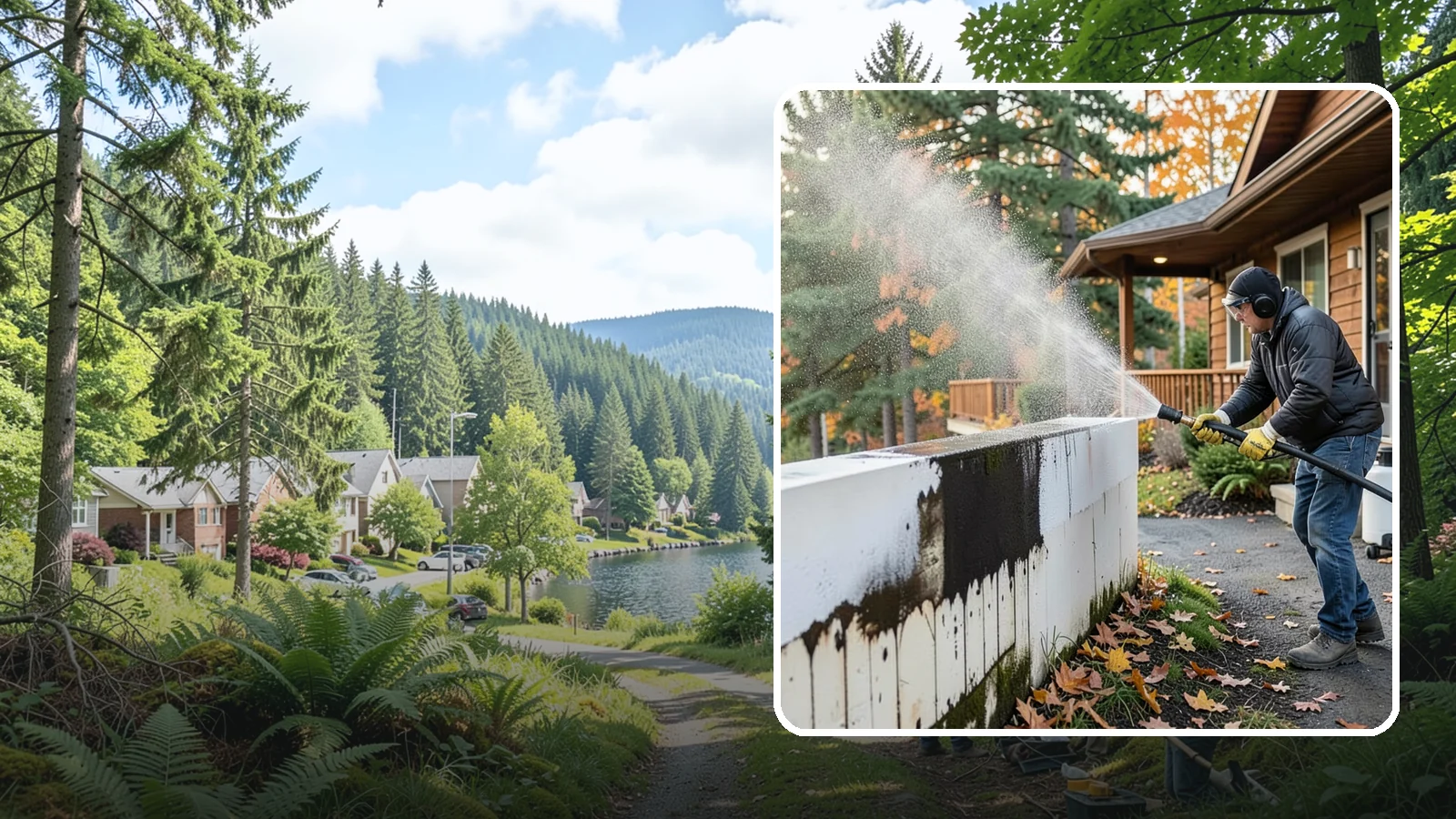 Graffiti Removal in Lake Forest Park, King County, WA - We remove graffiti from Washington buildings and surfaces quickly before it invites more vandalism.