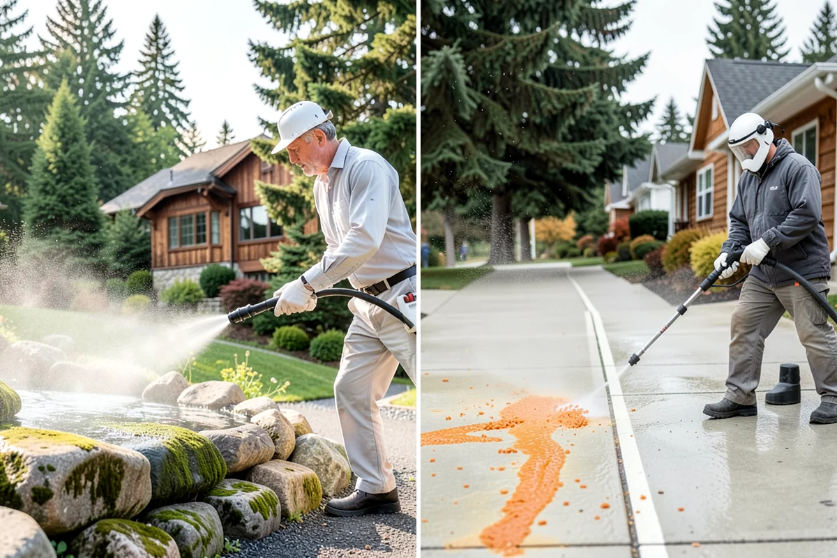 Graffiti Removal in Lake Forest Park, King County, WA - Identify the substrate and paint type