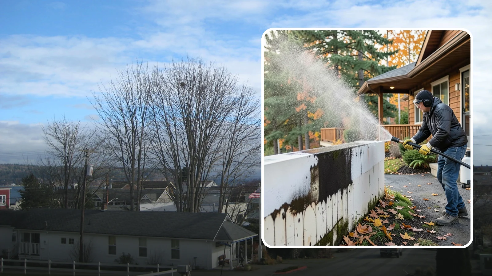 Graffiti Removal in Langley, Island County, WA - We remove graffiti from Washington buildings and surfaces quickly before it invites more vandalism.