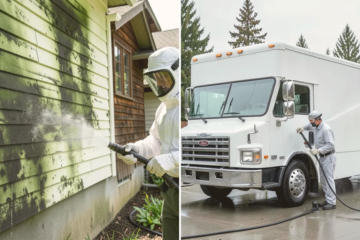 Graffiti Removal in Lynnwood, Snohomish County, WA - Identify the substrate and paint type