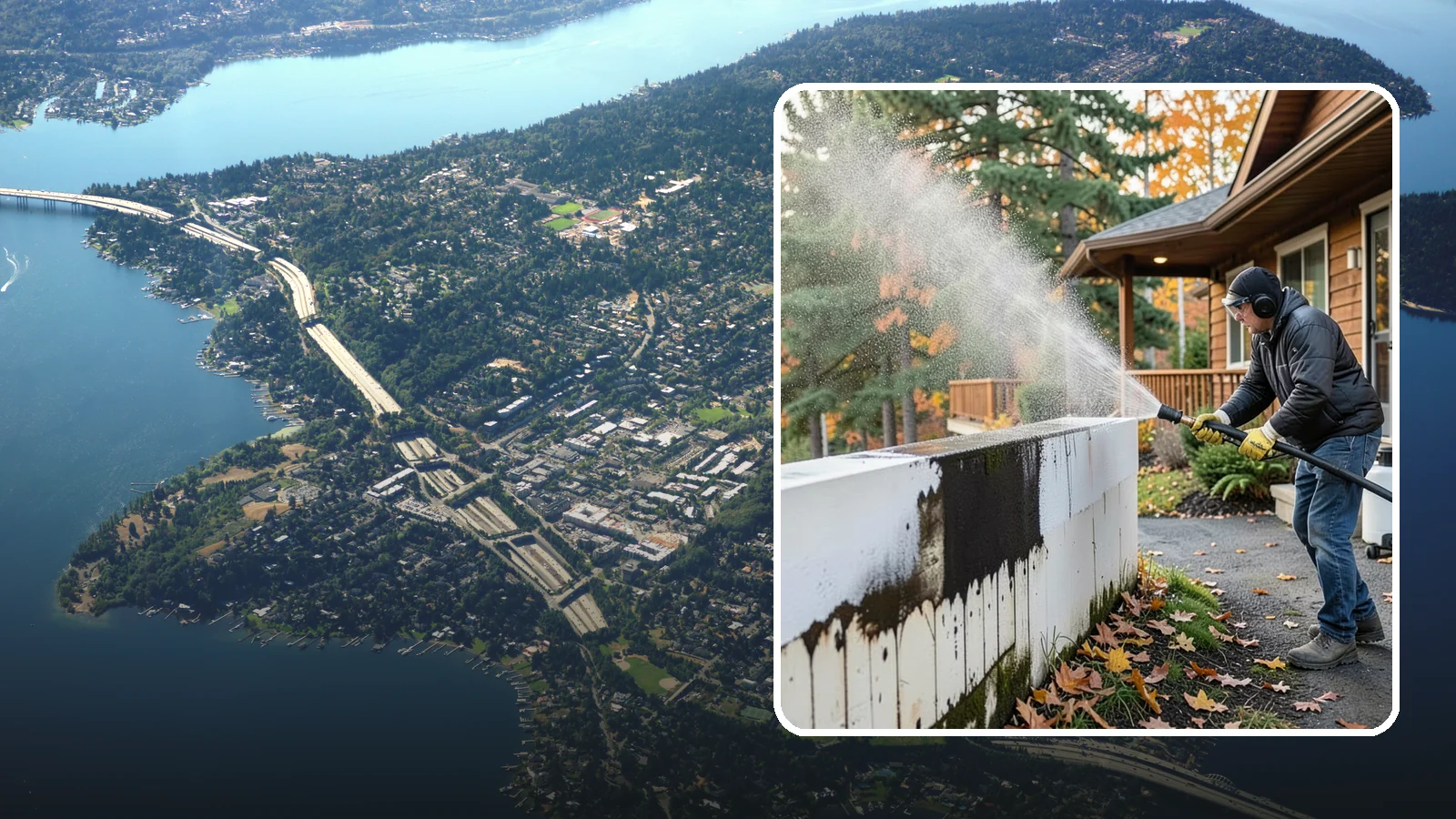 Graffiti Removal in Mercer Island, King County, WA - We remove graffiti from Washington buildings and surfaces quickly before it invites more vandalism.
