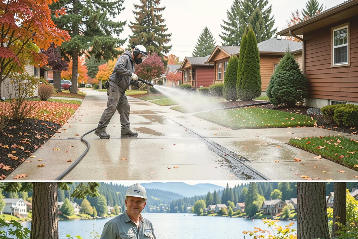 Graffiti Removal in Milton, King County, WA - Graffiti should be removed as soon as it appears in any season, though warmer, drier days speed up solvent action.