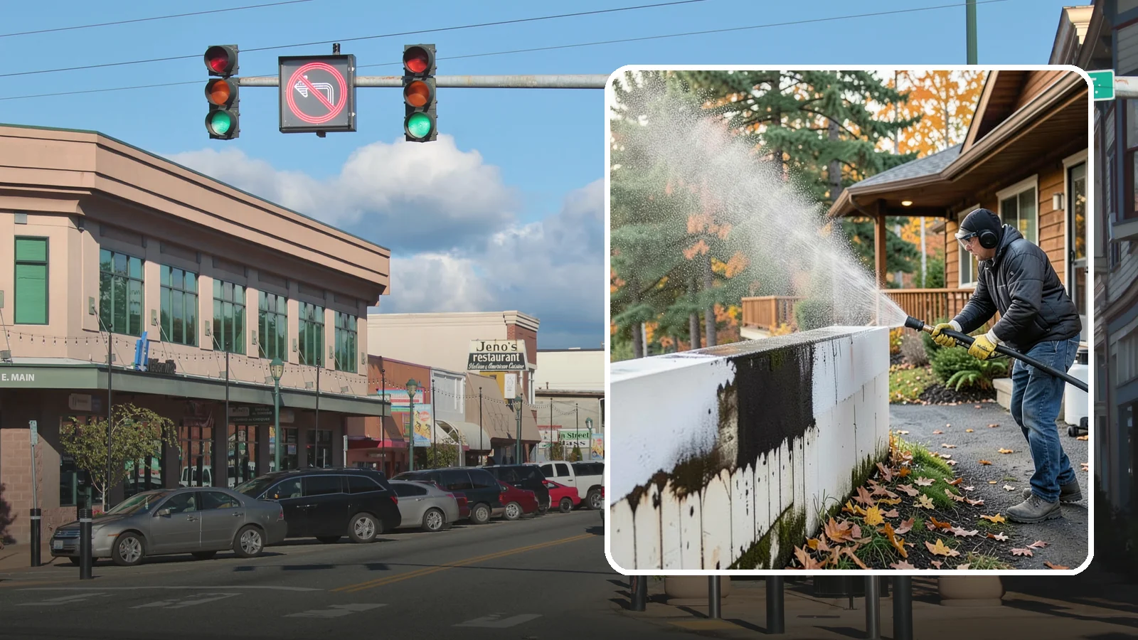 Graffiti Removal in Monroe, Snohomish County, WA - We remove graffiti from Washington buildings and surfaces quickly before it invites more vandalism.