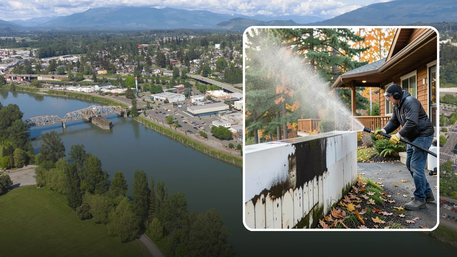 Graffiti Removal in Mount Vernon, Skagit County, WA - We remove graffiti from Washington buildings and surfaces quickly before it invites more vandalism.