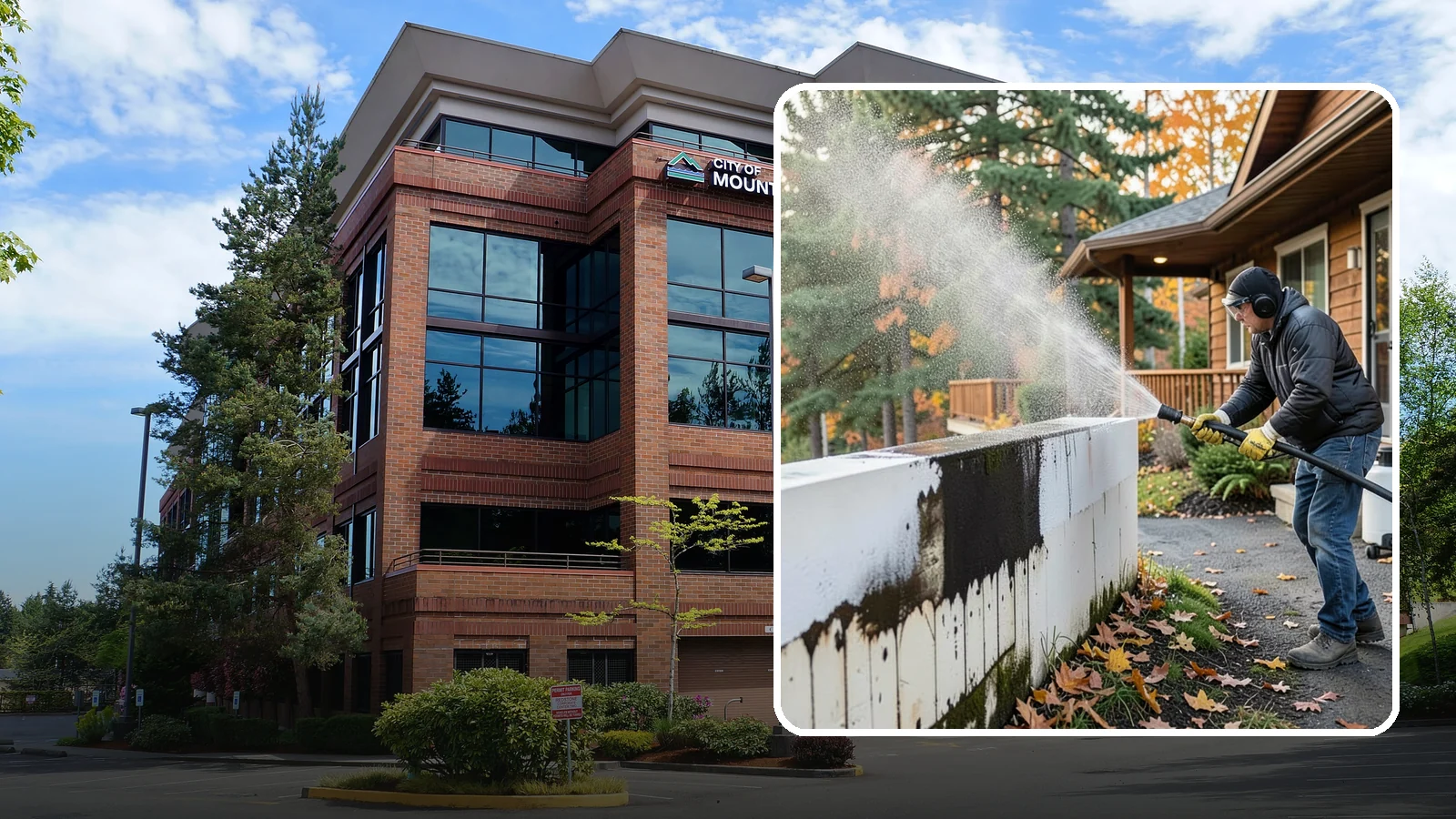 Graffiti Removal in Mountlake Terrace, Snohomish County, WA - We remove graffiti from Washington buildings and surfaces quickly before it invites more vandalism.