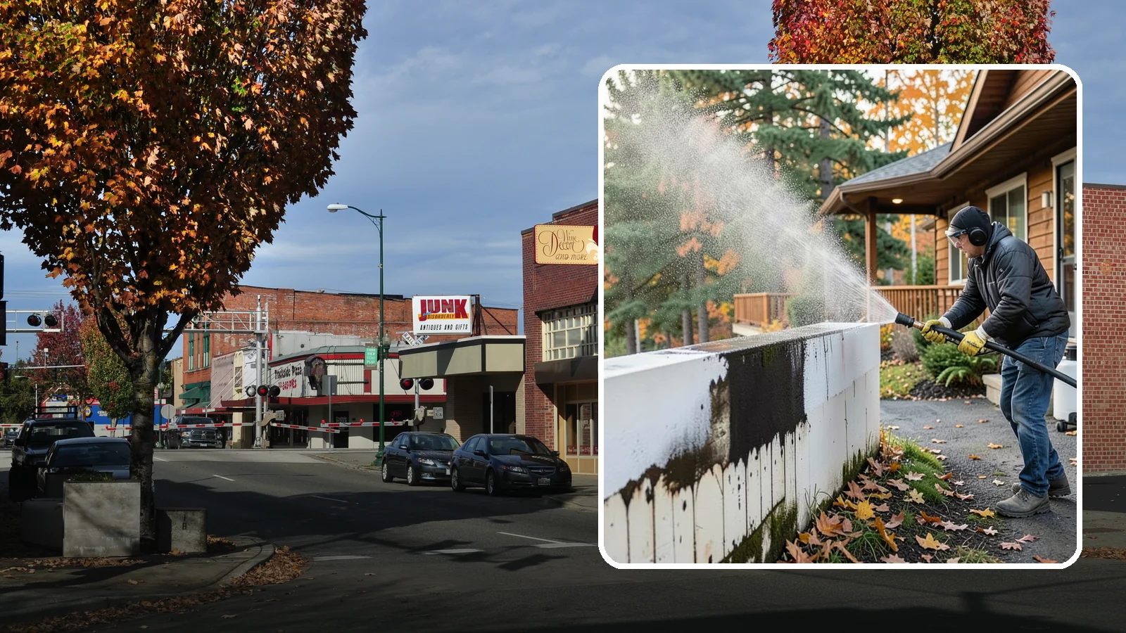 Graffiti Removal in Puyallup, Pierce County, WA - We remove graffiti from Washington buildings and surfaces quickly before it invites more vandalism.