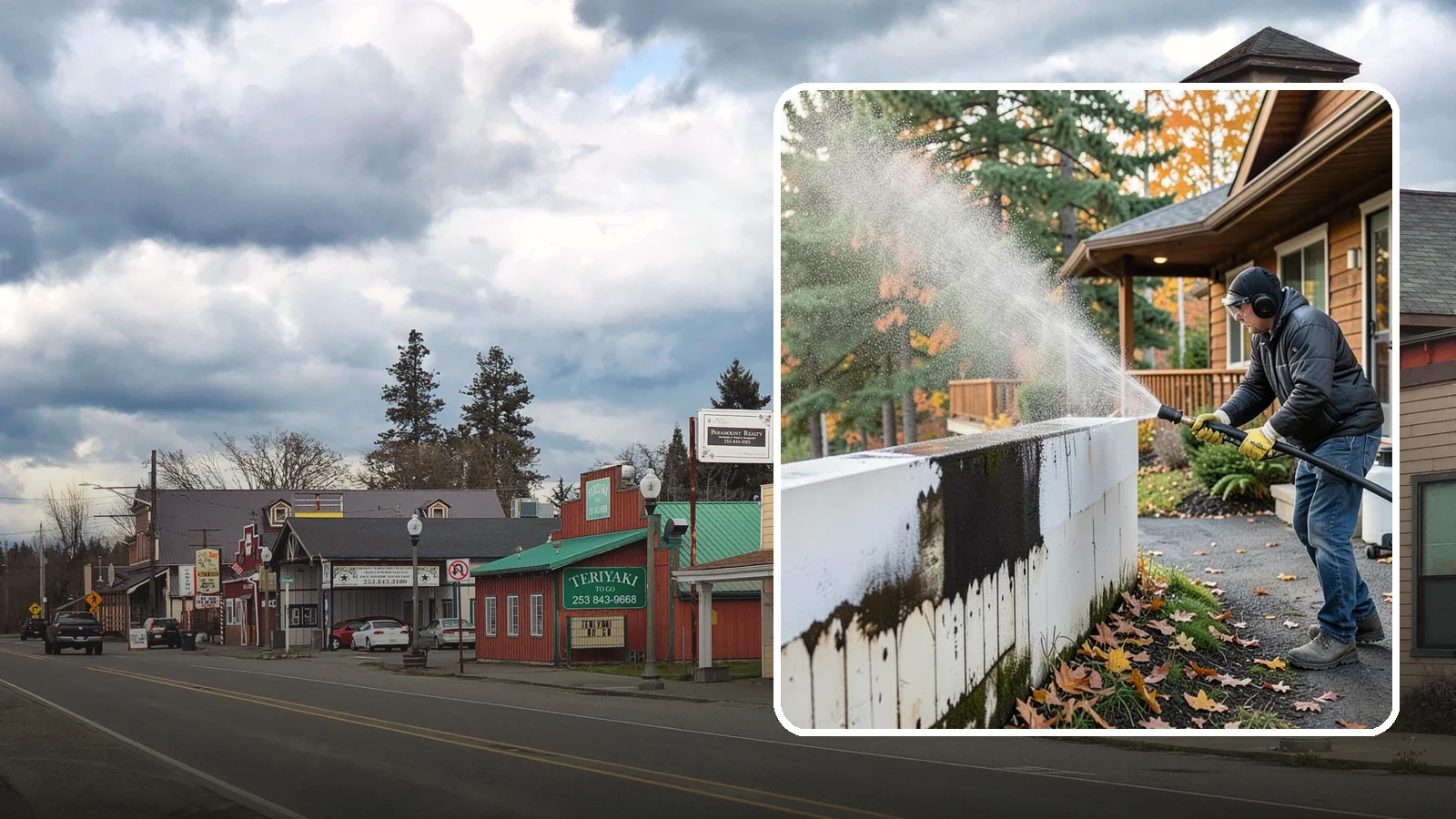 Graffiti Removal in Roy, Pierce County, WA - We remove graffiti from Washington buildings and surfaces quickly before it invites more vandalism.