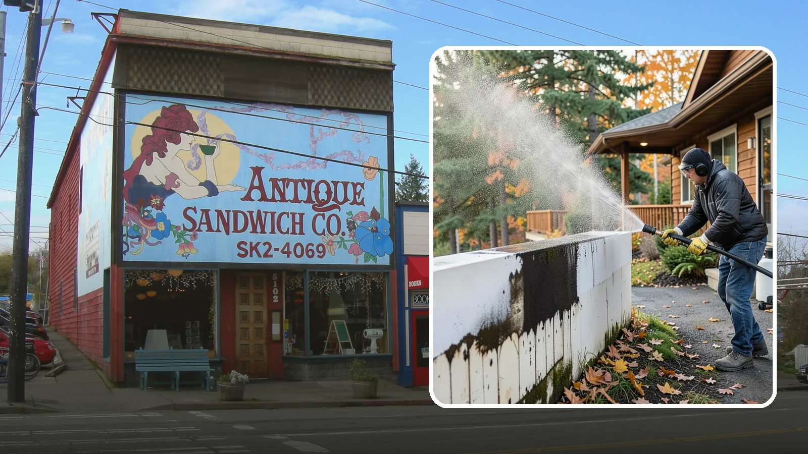 Graffiti Removal in Ruston, Pierce County, WA - We remove graffiti from Washington buildings and surfaces quickly before it invites more vandalism.