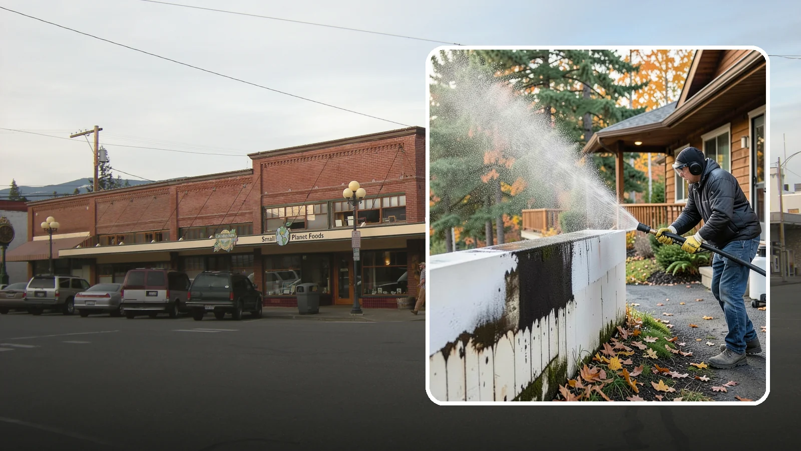 Graffiti Removal in Sedro-Woolley, Skagit County, WA - We remove graffiti from Washington buildings and surfaces quickly before it invites more vandalism.
