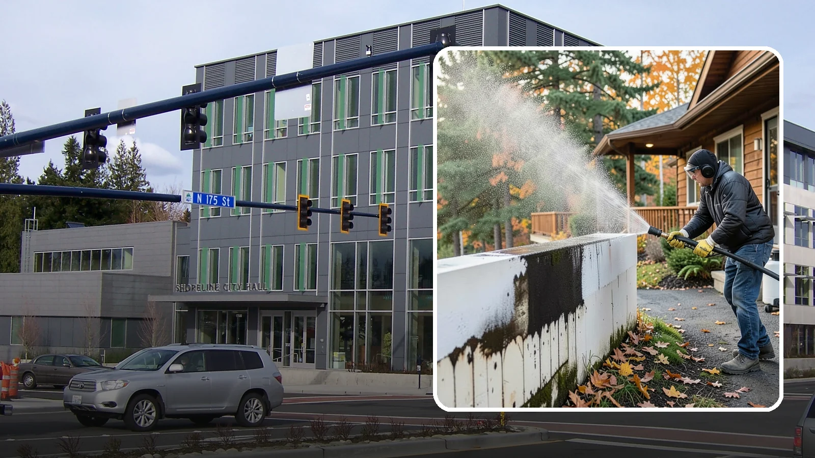Graffiti Removal in Shoreline, King County, WA - We remove graffiti from Washington buildings and surfaces quickly before it invites more vandalism.