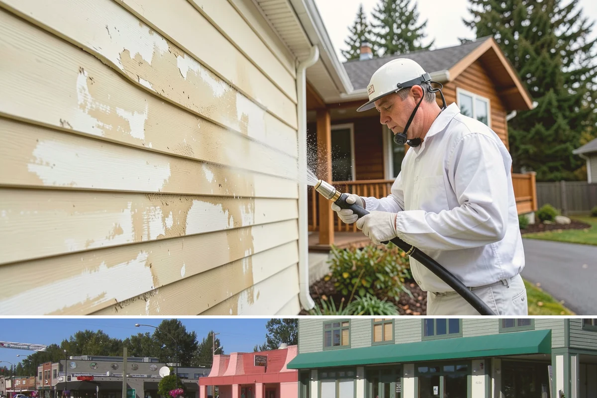 Graffiti Removal in Snoqualmie, King County, WA - Graffiti should be removed as soon as it appears in any season, though warmer, drier days speed up solvent action.