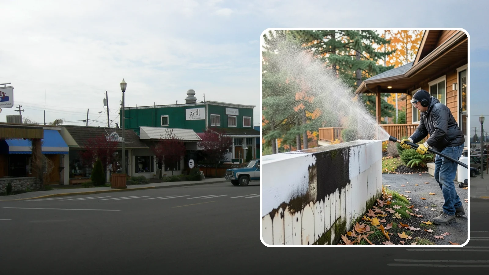 Graffiti Removal in Stanwood, Snohomish County, WA - We remove graffiti from Washington buildings and surfaces quickly before it invites more vandalism.