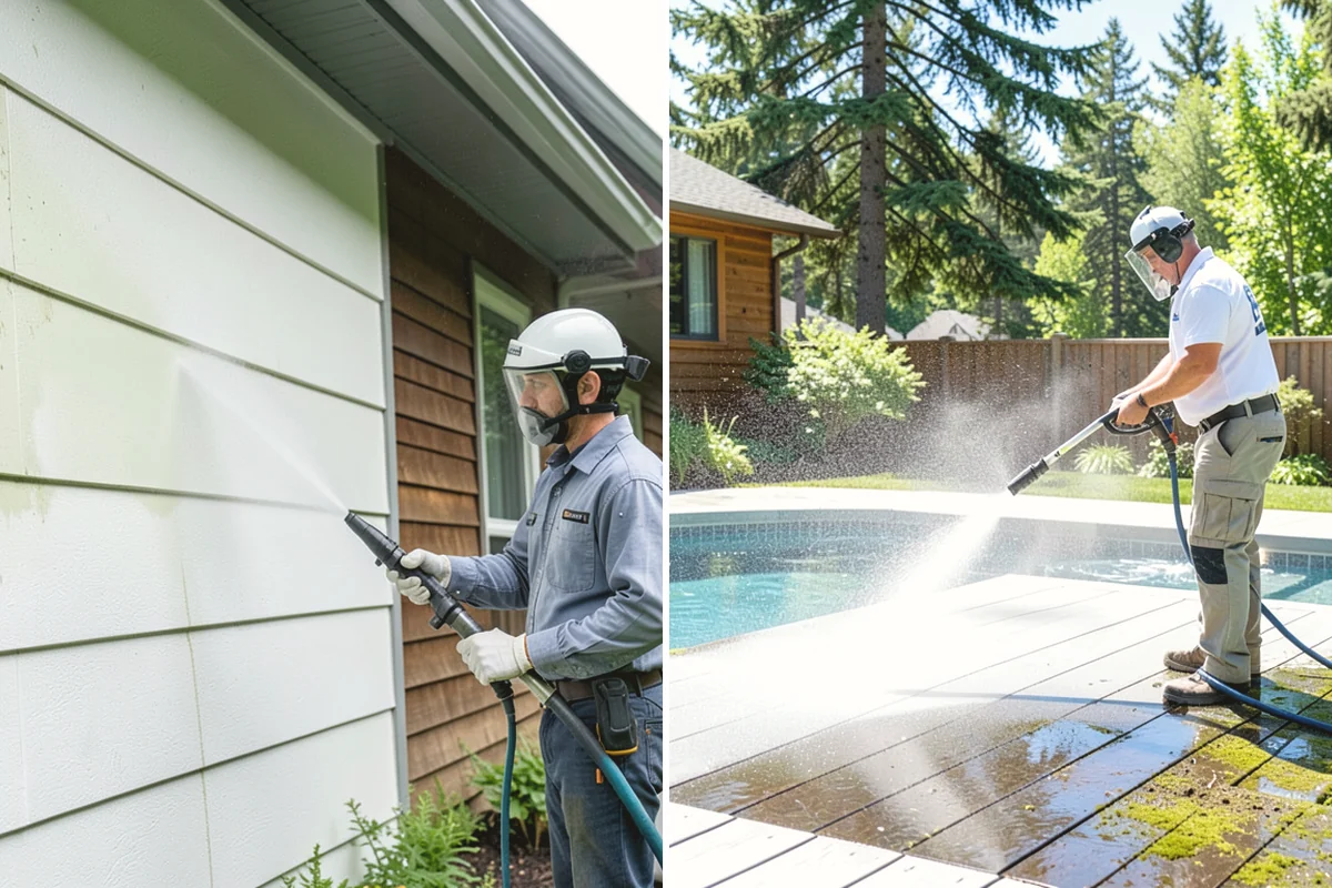 Graffiti Removal in Tukwila, King County, WA - Identify the substrate and paint type